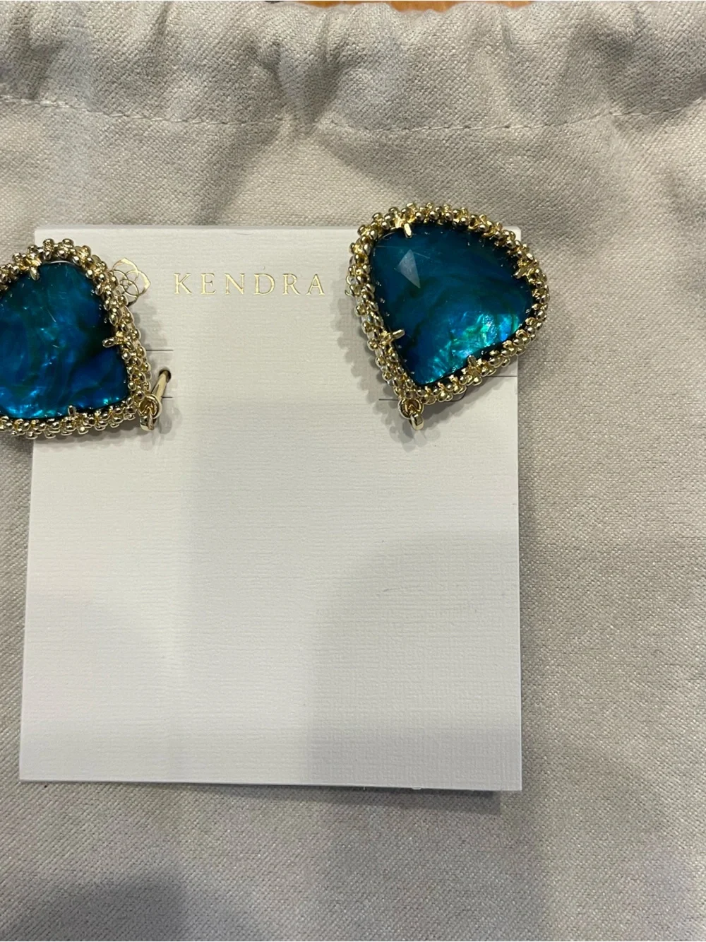Kendra Scott Framed Kendall Large Drop Earrings
